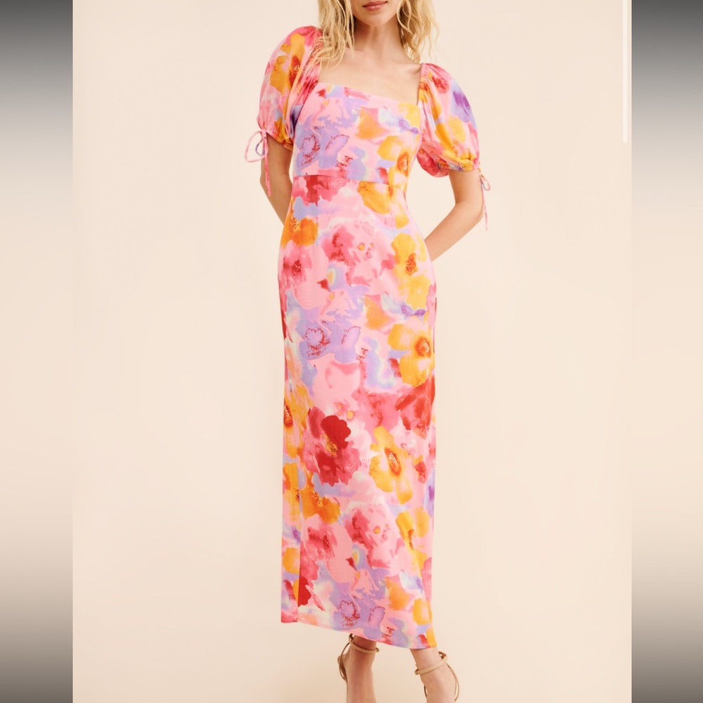 Anthropologie The Frolic Margot Column Maxi dress - Picture 2 of 10